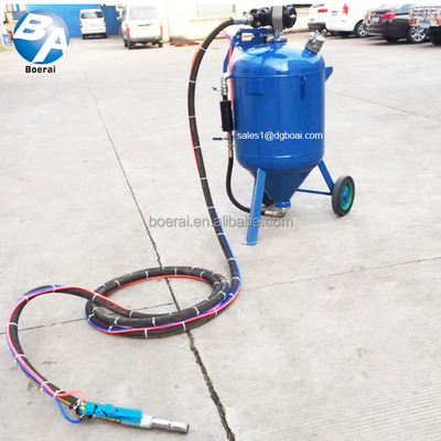 BA-DB600 Portable Water sand blasting machine dustless sandblasting machine