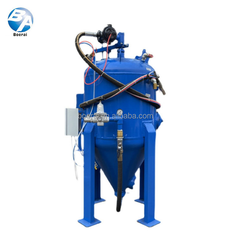 Dustless sandblasting machine large capacity sandblasting pot  high pressure Water blasting