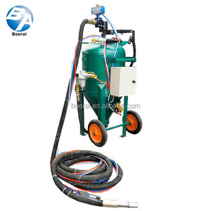 Dustless portable sand blasting machine Wet type sandblaster rust remover