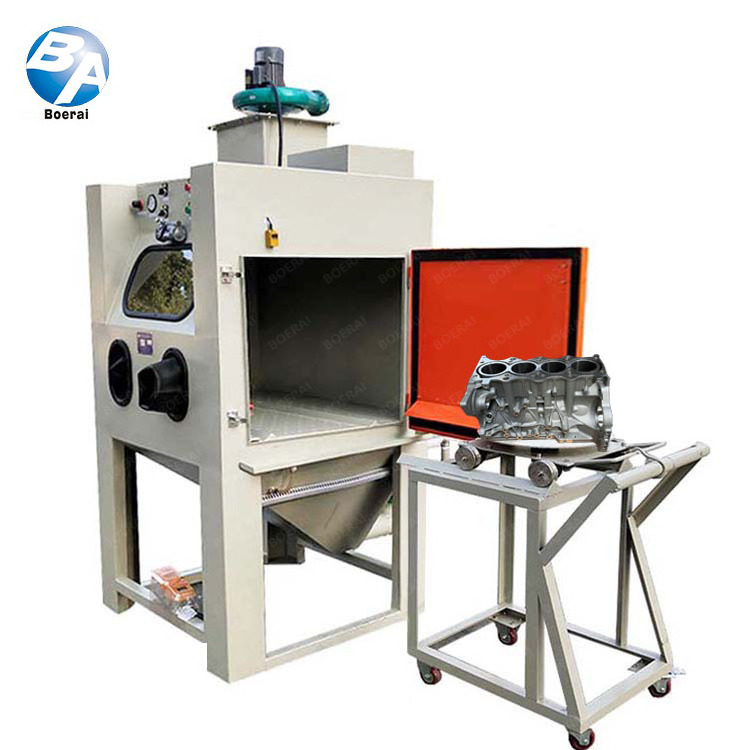 No dust environmental protection wet sandblasting machine / All stainless steel wet sand blasting machine