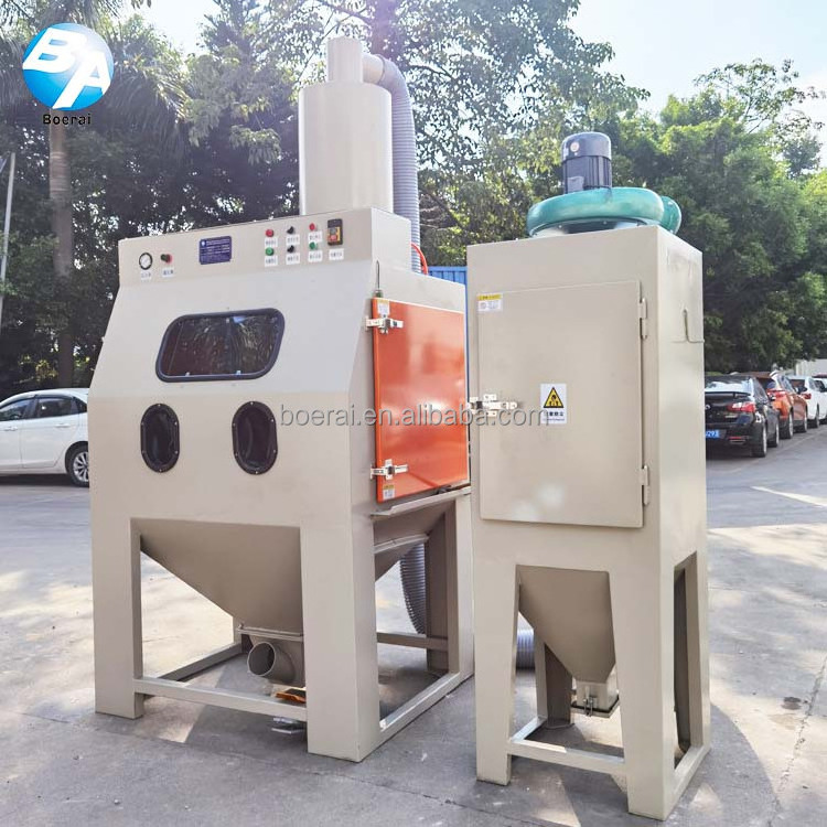 Ceramic and crystal glass carving sandblasting machine Cyclone sandblasting machine