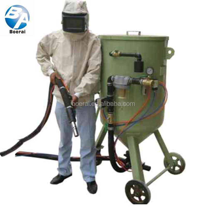 Portable sand blasting equipment  high pressure sand blasting pot