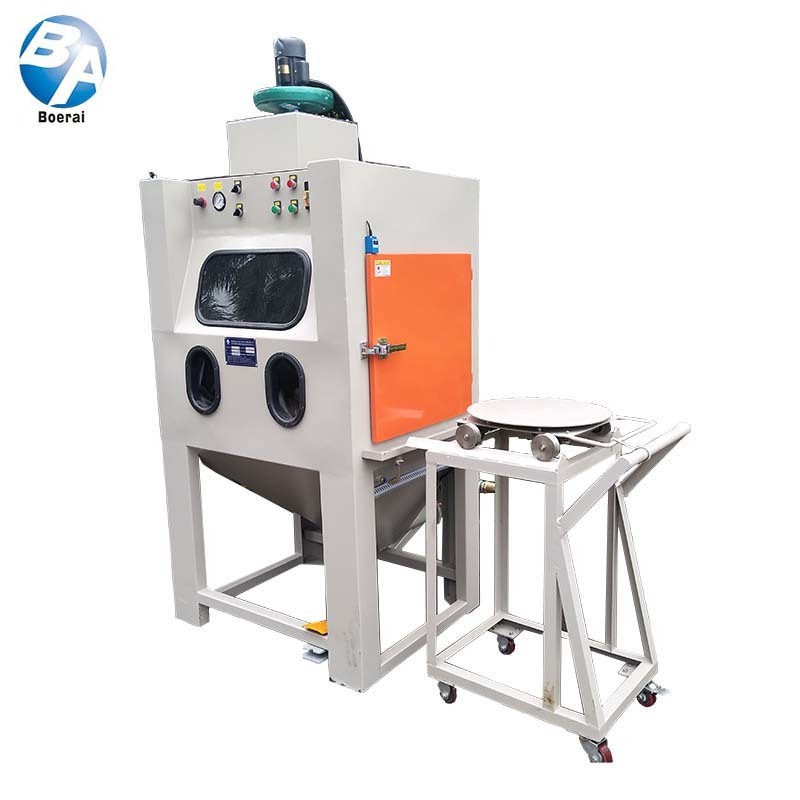 No dust environmental protection wet sandblasting machine / All stainless steel wet sand blasting machine