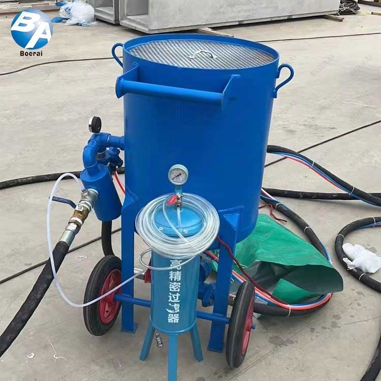 Portable sand blasting equipment  high pressure sand blasting pot