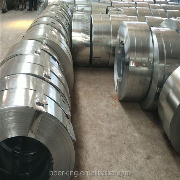 factory price 25mm rolled galvanized hot rolled steel strip for glass and tape measures