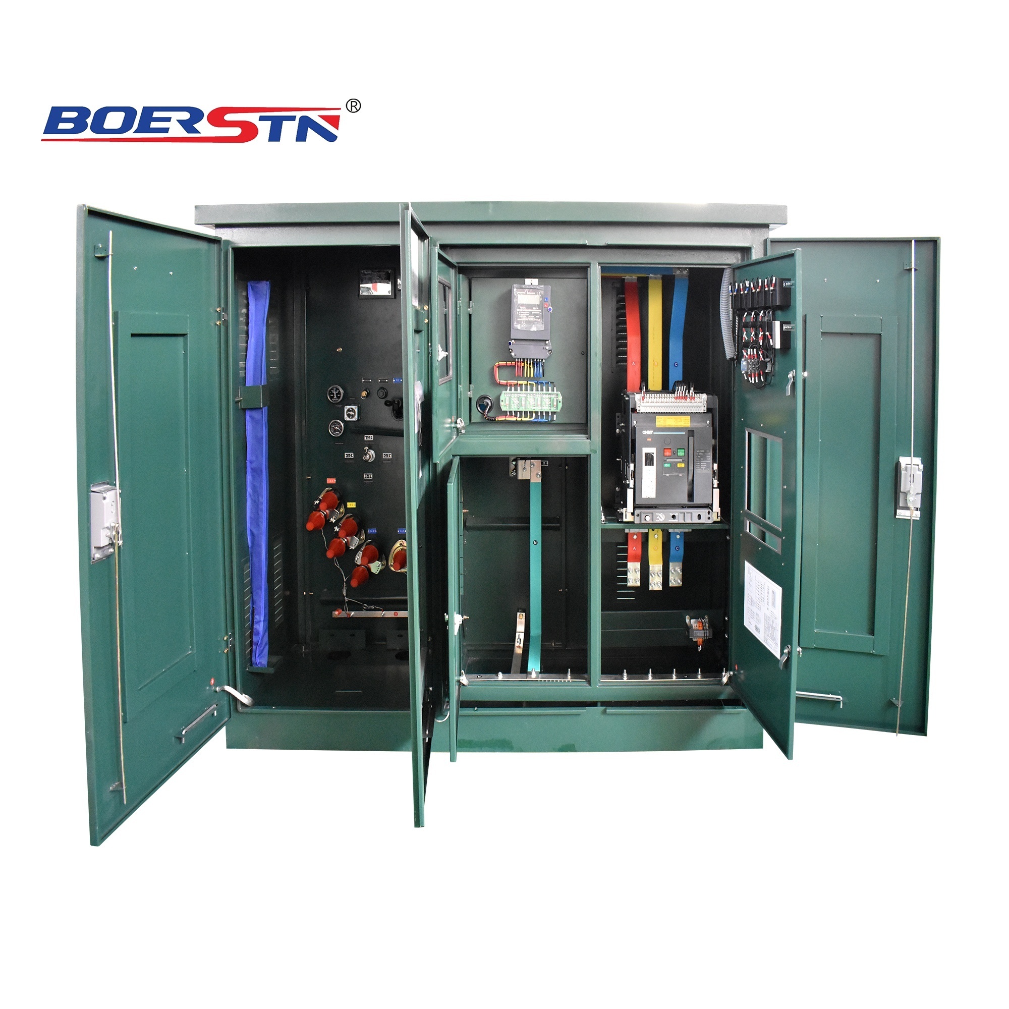 Outdoor 13.8KV 13.2KV Padmounted Power Transformer 250KVA 300KVA 400KVA 500KVA 630KVA 750KVA Pad Mounted Type Copper TOROIDAL YB