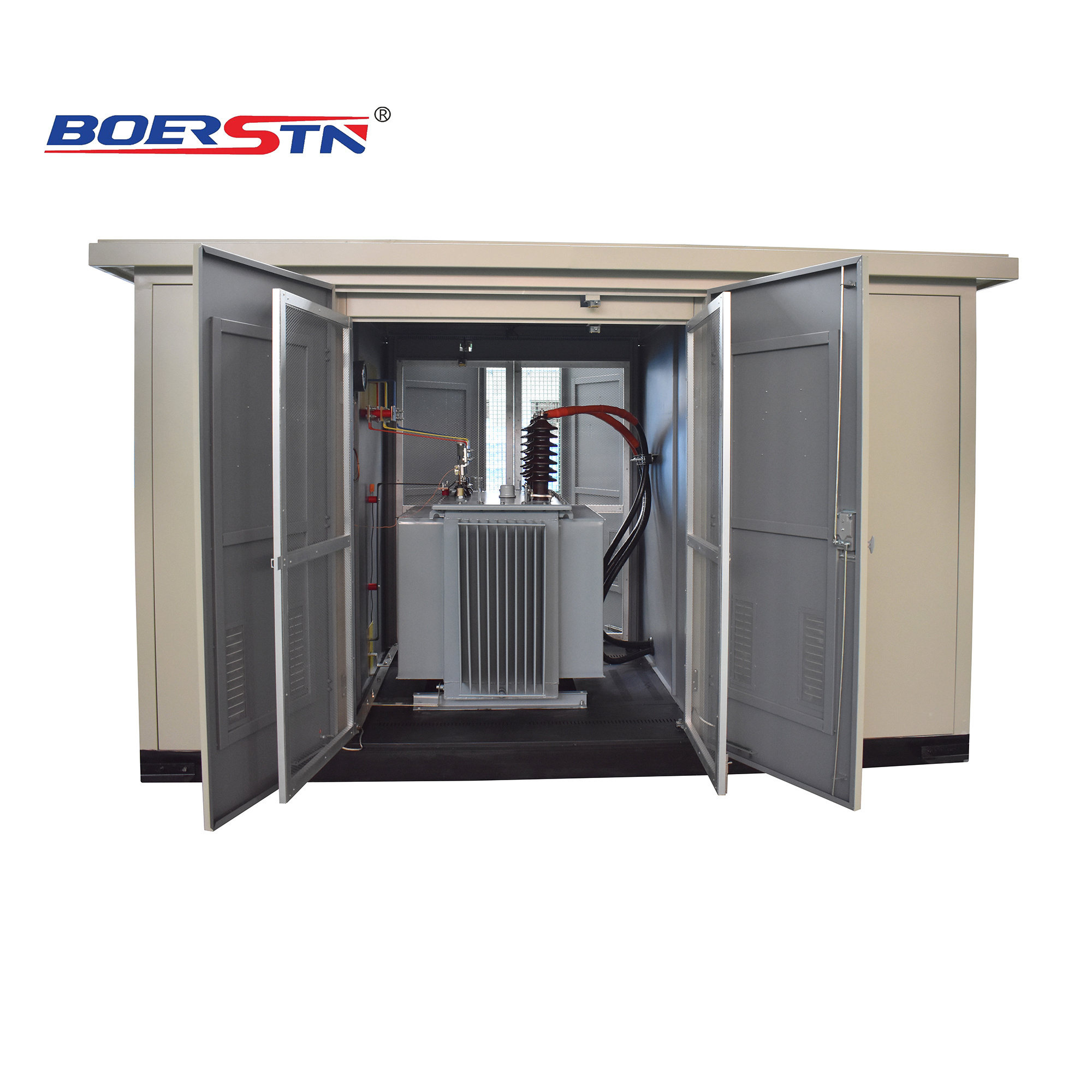 11Kv 22Kv 33Kv 500Kva Prefabricated Power Distribution Electrical Substation / Transformer Substation Equipments