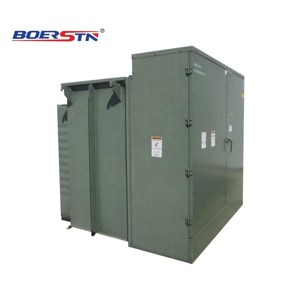 Outdoor 13.8KV 13.2KV Padmounted Power Transformer 250KVA 300KVA 400KVA 500KVA 630KVA 750KVA Pad Mounted Type Copper TOROIDAL YB