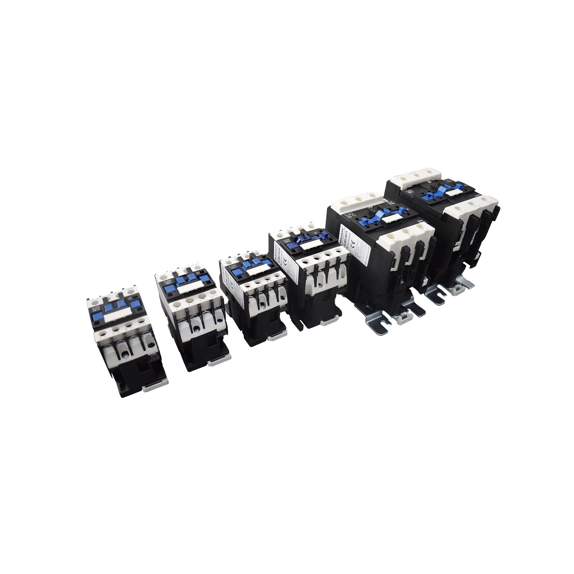 CJX2 Series AC Magnetic Contactor 9A 12A 18A 25A 32A 40A 50A 65A 80A 95A Bakelite Wifi Controlled Circuit 25 30 380V