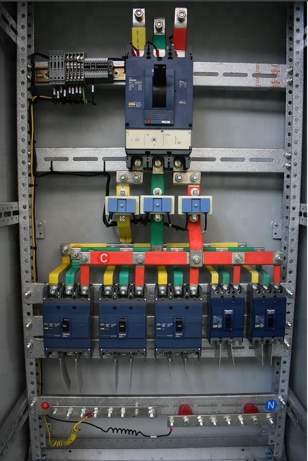 11kv 12kv Low Voltage 630A Electrical Metal Power Distribution Board / Main Switchboard Panel