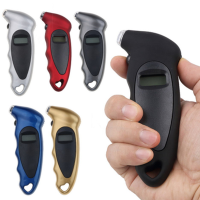 Dual Chuck Pencil Car Tire Air Pressure Gauge inflating chuck digital tire pressure gauge tire tread depth gauge