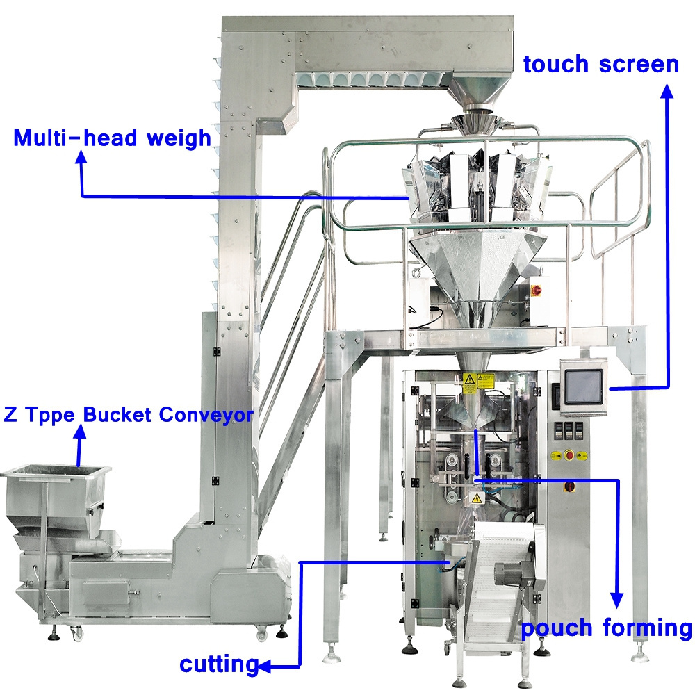 boevan multi-functional vertical bread bakery packing  packaging machine