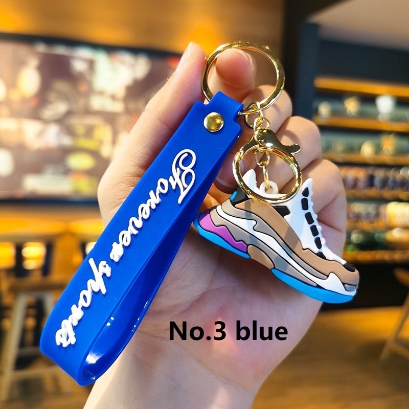 mini sneaker keychain 3D mini sneaker keychain wholesale keychain sneakers