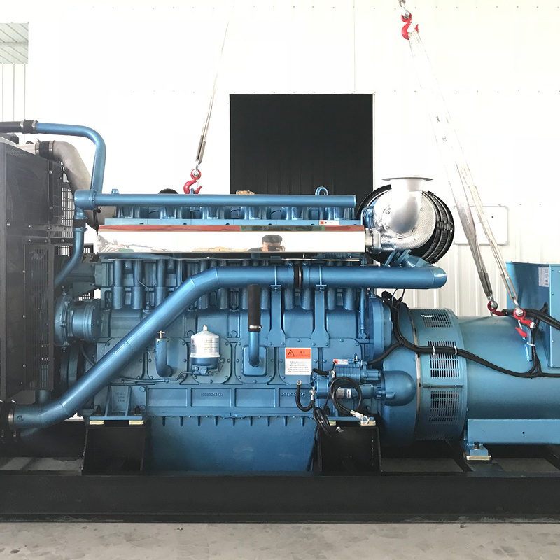 weichai 900 kw 950 kw 1100kw 2000kw 2 phase single cylinder silence soundproof marine engine camping diesel power generator set