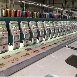 1200RPM high speed 18 heads computerized tajima embroidery machine price