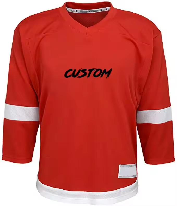 Custom Wholesale Made In China Team Sublimated hockey jersey Cheap European Men national team Ice Hockey Uniforms Jerseys