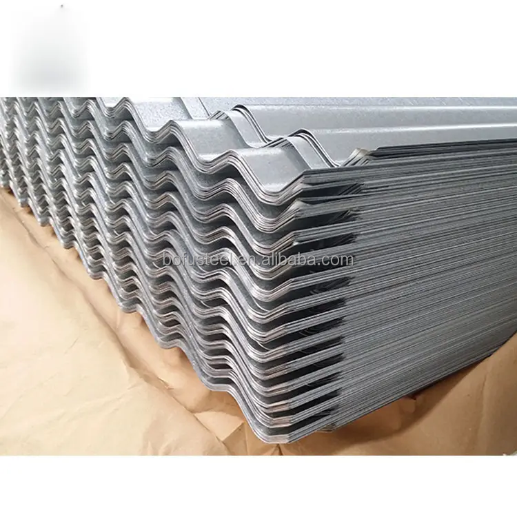 Sheet 2Meter Corrugated Roofing Tiles Granulated Galvalume Aluminum Zinc Long Span Stone Coated Roofing Sheet