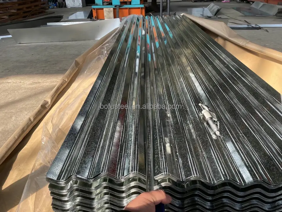 Sheet 2Meter Corrugated Roofing Tiles Granulated Galvalume Aluminum Zinc Long Span Stone Coated Roofing Sheet