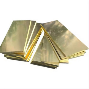 Good Price Customized Thickness Pure Red Copper Sheet Brass Copper Plate/Sheet Gold Color For Decoration