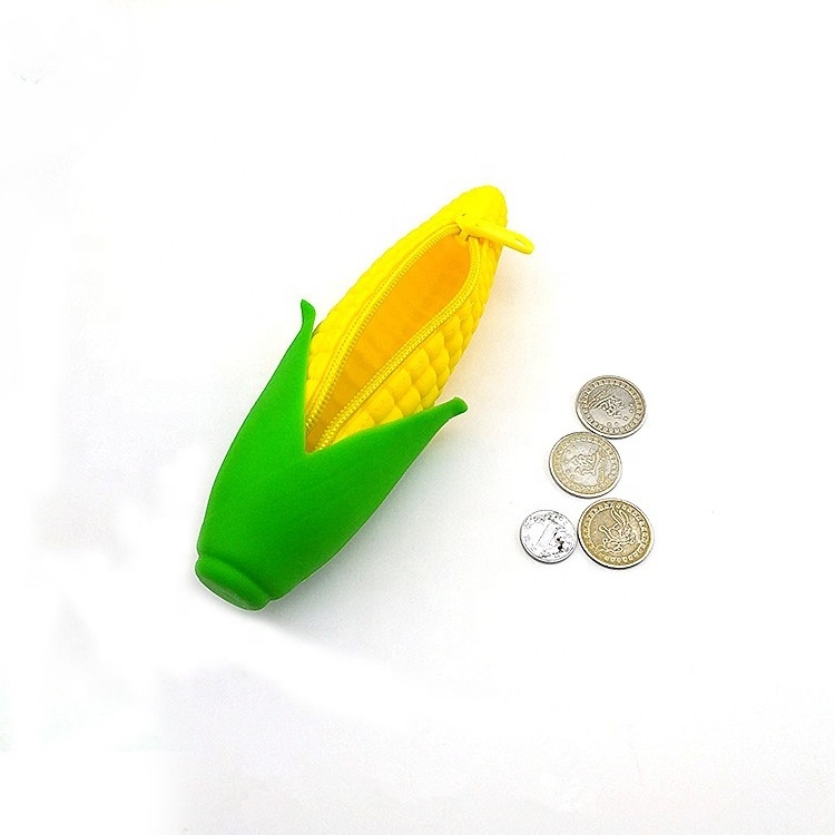 Small Promotional Corn Bags Korean Kawaii Coin Purse Women