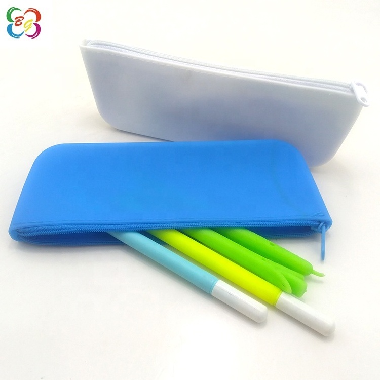 2023  Hot Selling Customize Printed Silicone Fruit Pencil Cases and Pencil Bag