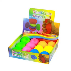 Hot Selling Stretchy Stress Balls Assorted Colors Pull And Stretch Ball Squishy Toy For Children Adults