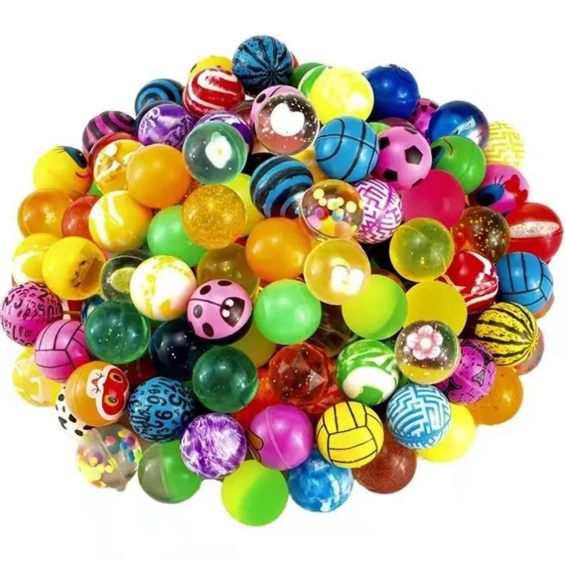 Best Selling Rubber Material High Bouncy Balls Floating Toy Vending Machine Children Bouncing Balls