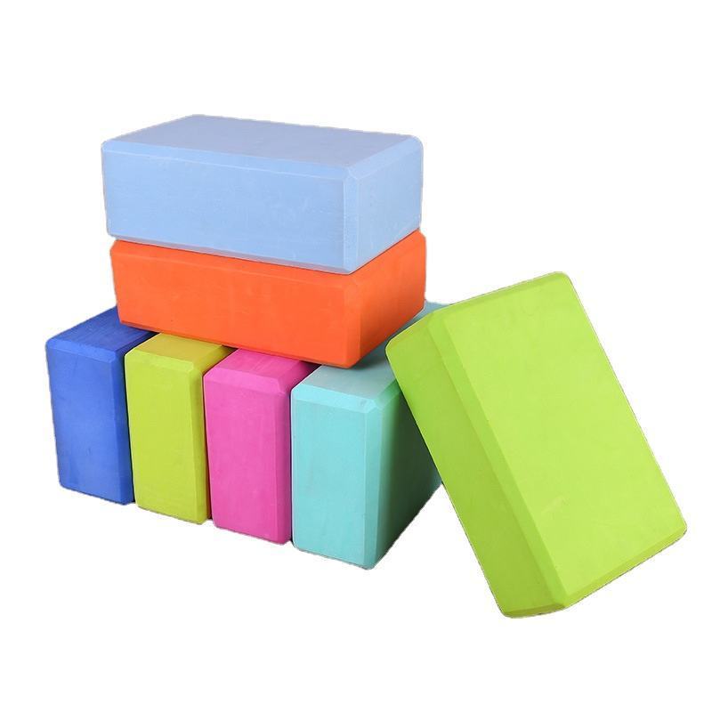 Yoga Foam Blocks Waterproof High Density Massage Yoga Brick Natural EVA Foam Large Pink Yoga Block