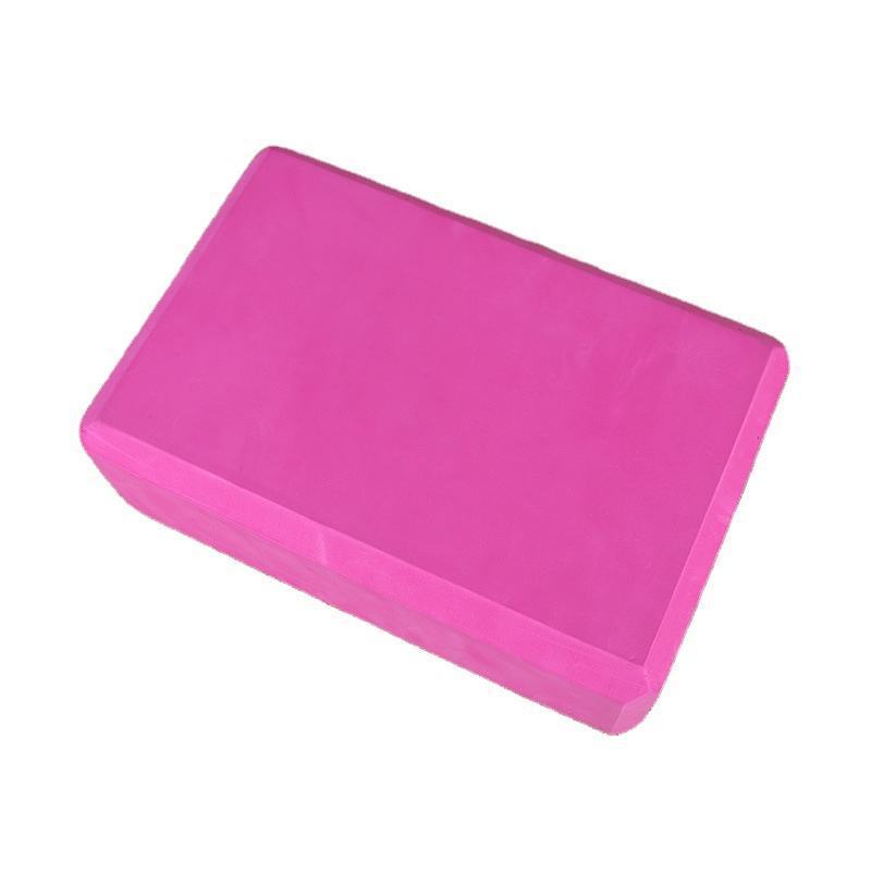 Yoga Foam Blocks Waterproof High Density Massage Yoga Brick Natural EVA Foam Large Pink Yoga Block