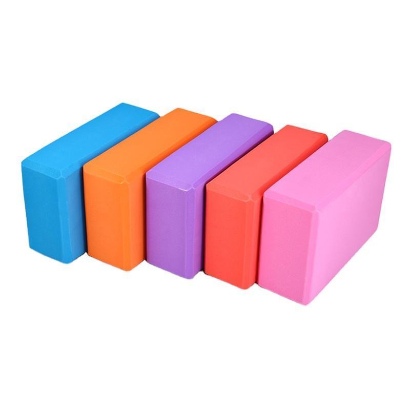 Yoga Foam Blocks Waterproof High Density Massage Yoga Brick Natural EVA Foam Large Pink Yoga Block