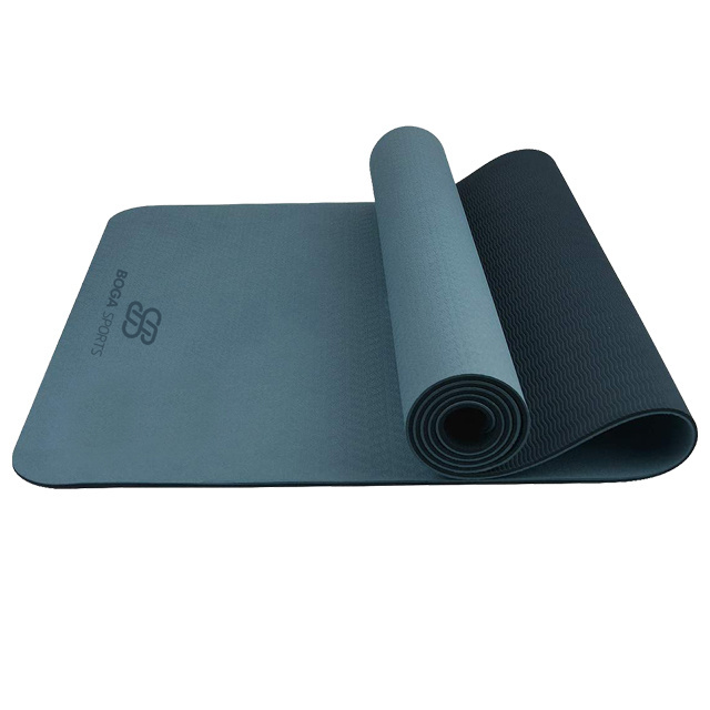 luxury workout exercise TPE yoga mat eco friendly grip 3mm 4mm 5mm 6mm 8mm 10mm anti slip non toxic de yoga 10 mm personalizado