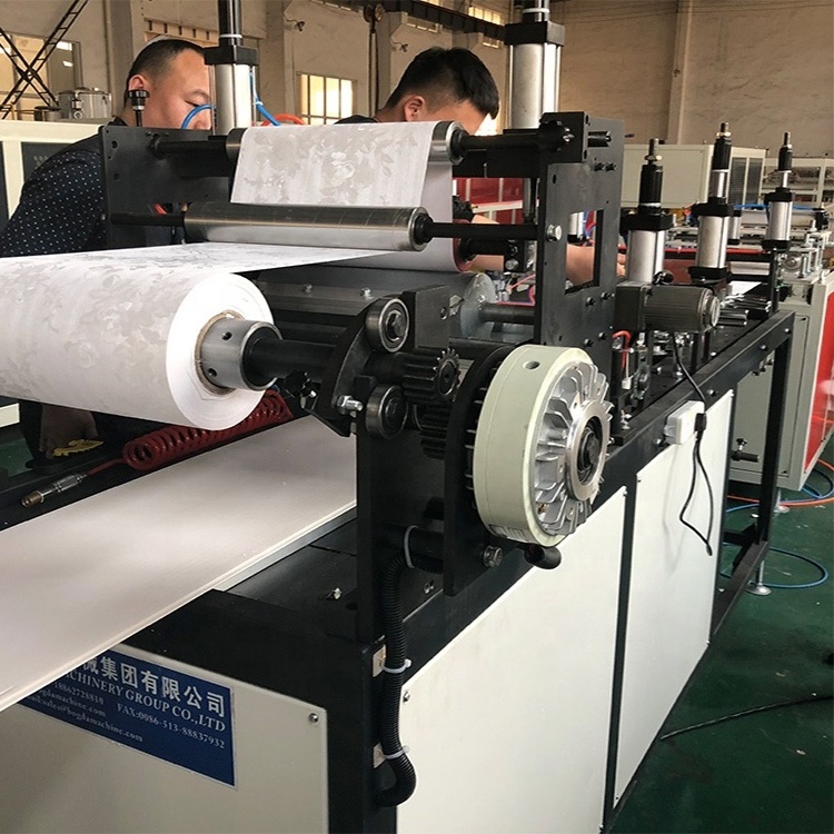 automatic pvc ceiling panel hot stamping machine