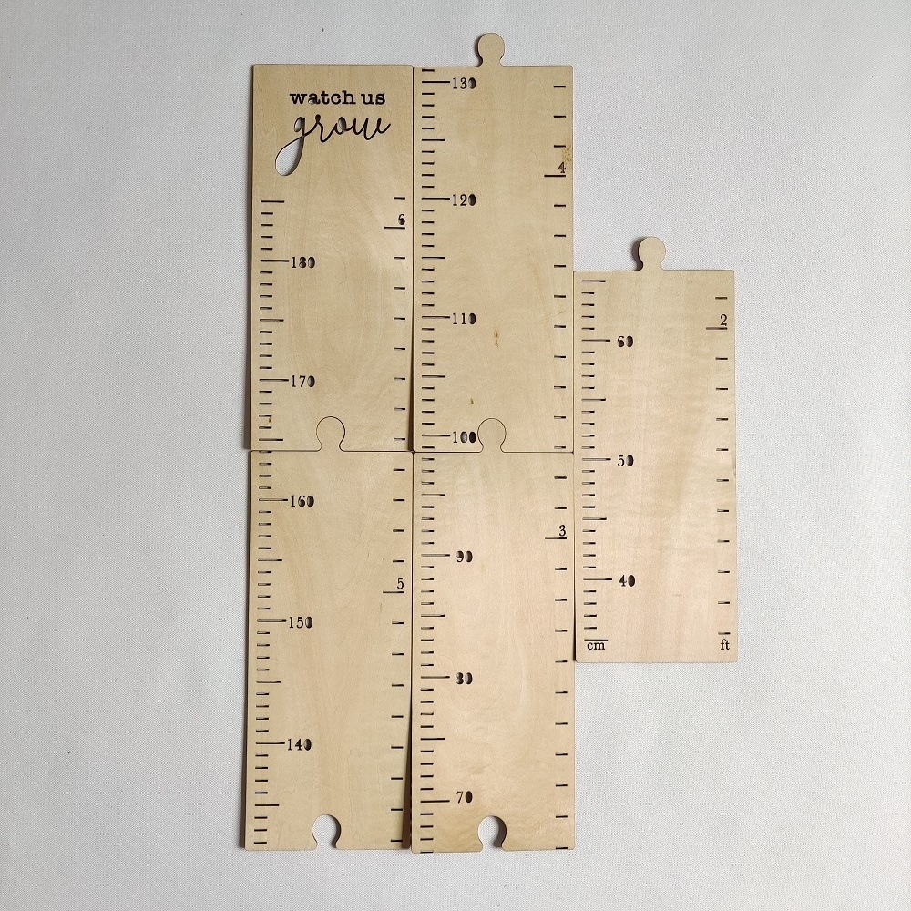 kids Baby Shower Gift Growth Chart Wall Decor Nursery Height Ruler