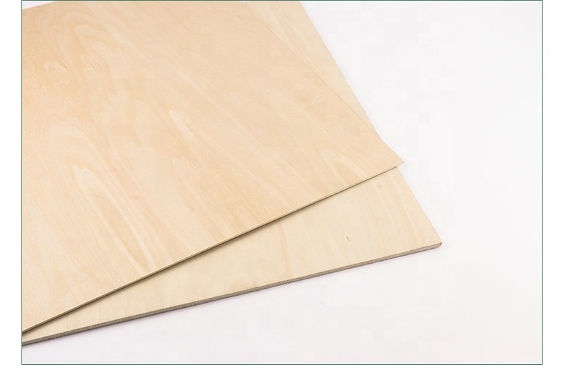 unfinished Premium bass wood Plywood 3mm Basswood sheets for  Laser CNC Cutting and Craft 18x18 inch