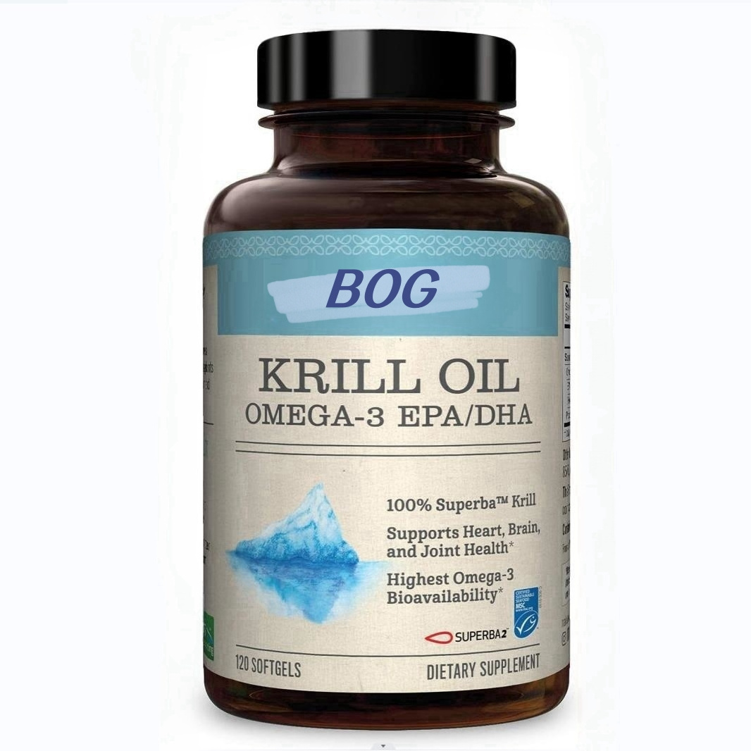 OEM Krill Oil Omega 3 Fatty Acid Supplements High EPA DHA&Astaxanthin Concentration for Brain Joint Health & Antioxidant Support