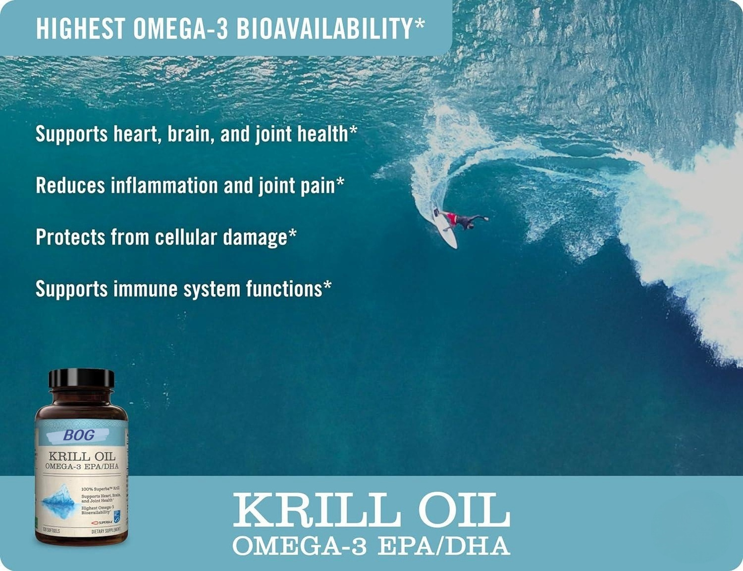 OEM Krill Oil Omega 3 Fatty Acid Supplements High EPA DHA&Astaxanthin Concentration for Brain Joint Health & Antioxidant Support