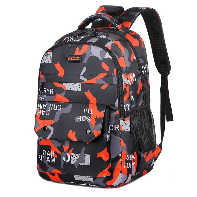 Hot selling school bag waterproof student backpack camo sports travel bag laptop computer practical backpack