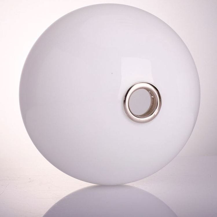 White Glass Lamp Shade for G9 Bulb Frosted 2cm Fitter Opening Accessory Glass Fixture Replacement Globe or Lampshade