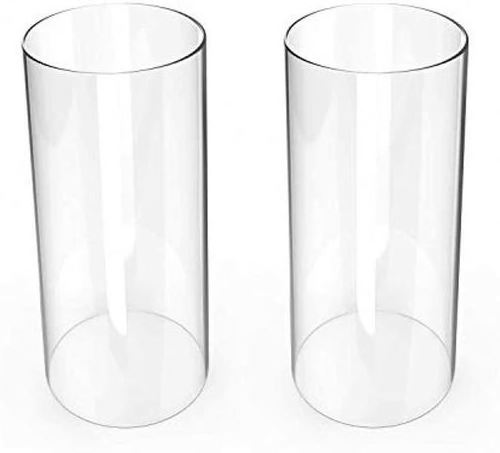 Customized Transparent Clear Glass Tube Wedding Decor Table Settings Tea Light Glass Candle Holder