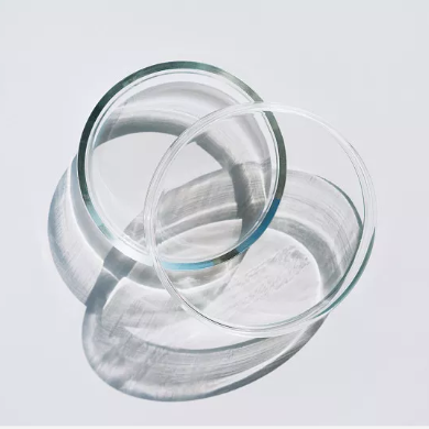 Laboratory Glassware 35 Mm 150Mm Borosilicate Thickened High Temperature Bacterial Cell Culture Petri Dish Glass Petri Dish