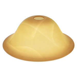 Wholesale Custom Hand Blown Alabaster Various Colors Vintage Amber Bell Glass Lamp Shade Replacement For Home Decoration