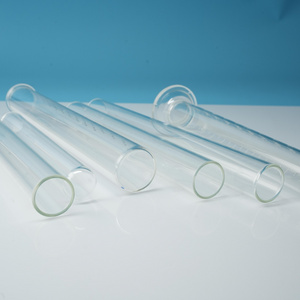 Factory Direct Custom High Purity Smooth and Transparent Surface Borosilicate Quartz Glass Tube