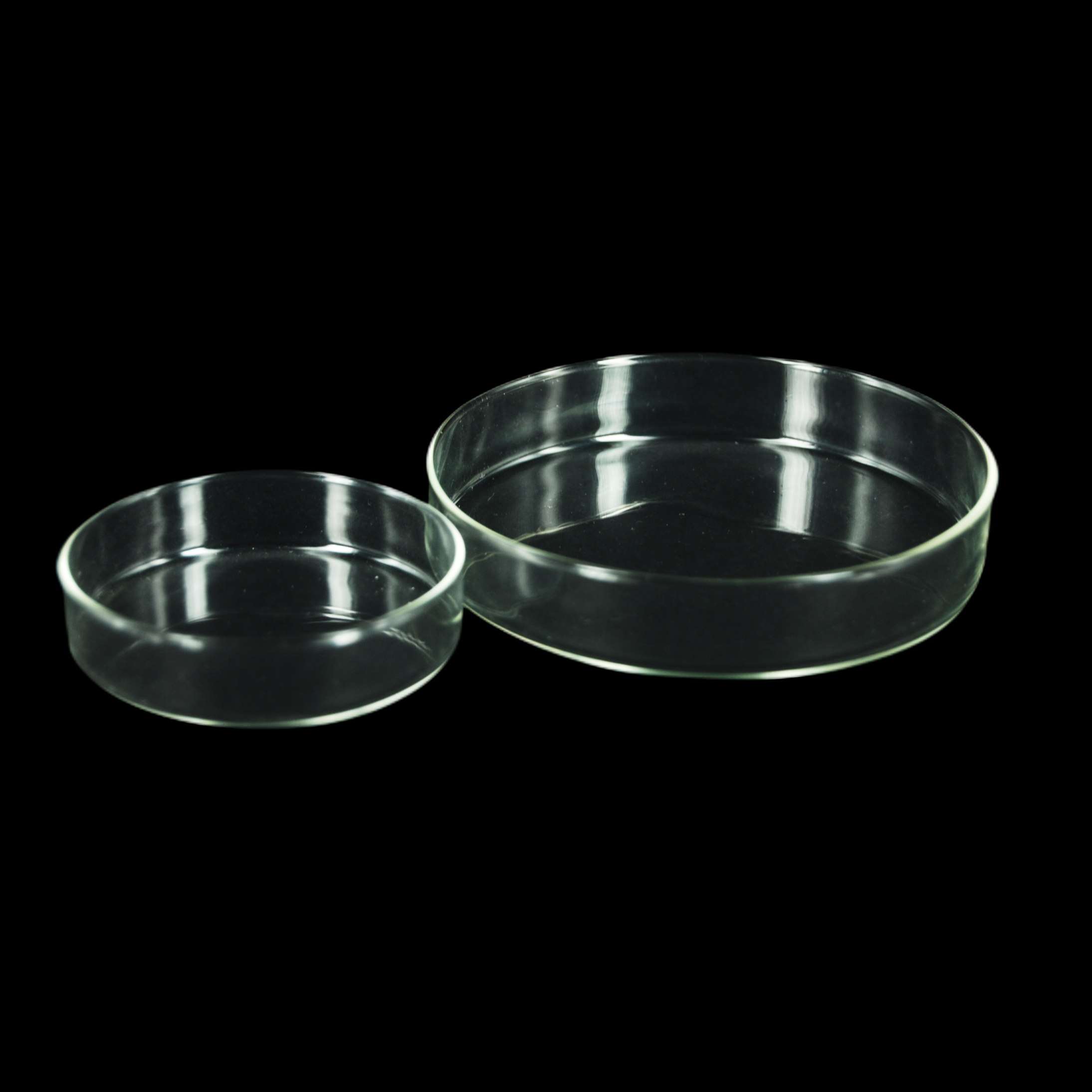 Laboratory Glassware 35 Mm 150Mm Borosilicate Thickened High Temperature Bacterial Cell Culture Petri Dish Glass Petri Dish