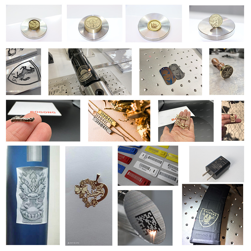 small portable fiber laser engraving machine 20w laser marker engraver custom zippo lighter engraving