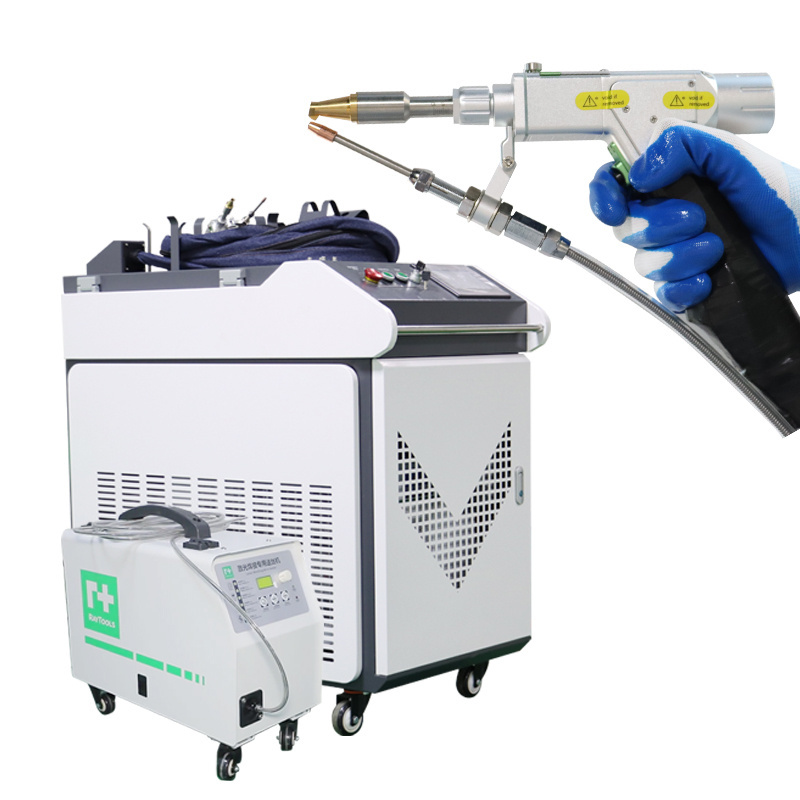 1000W fiber laser cleaning machine for surface cleaning of rust removal paint and oil glue