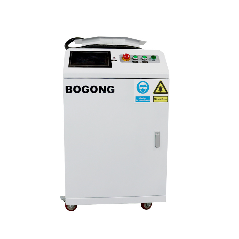 1000W 1500W 2000W portable laser cleaning machine with laser metal rust removal gun