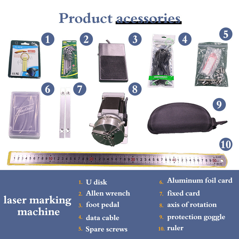 desktop 30w mopa fiber laser engraving machine for jewelry metal stainless laser marking machine keyboard cutting glass JPT