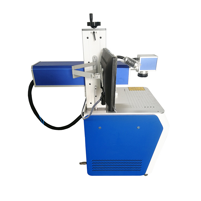 Jinan BOGONG UV fiber laser marking machine for engraving on wood, plastic