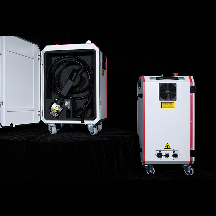 Paint Rust Removal 200w 100w Portable Fiber Rust Laser Cleaning Fiber Laser Cleaning Machine 100w