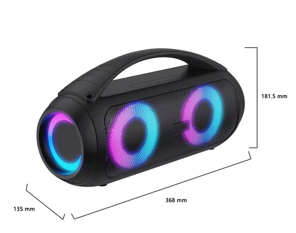 Hot Selling Party Soundbox Wireless Bluetooth Speakers Tws Bluetooth Speaker With Rgb Light For Party